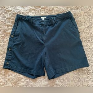 J. Jill Navy Blue Shorts 18